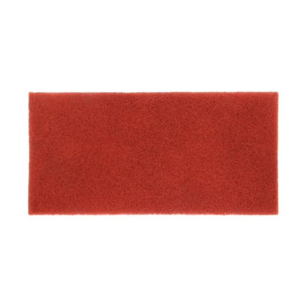 Абразивная подушка WelFort сверхтонкий (красный) 115x230 мм Скотч-брайт