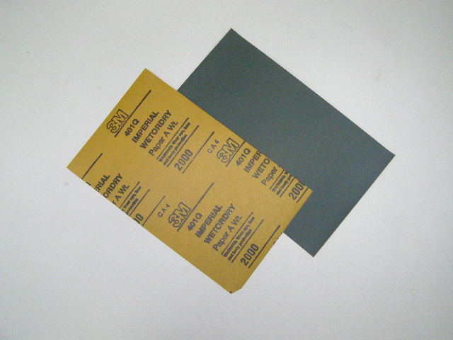 Бумага наждачная микротонкая -№ 2000А 138*230 мм