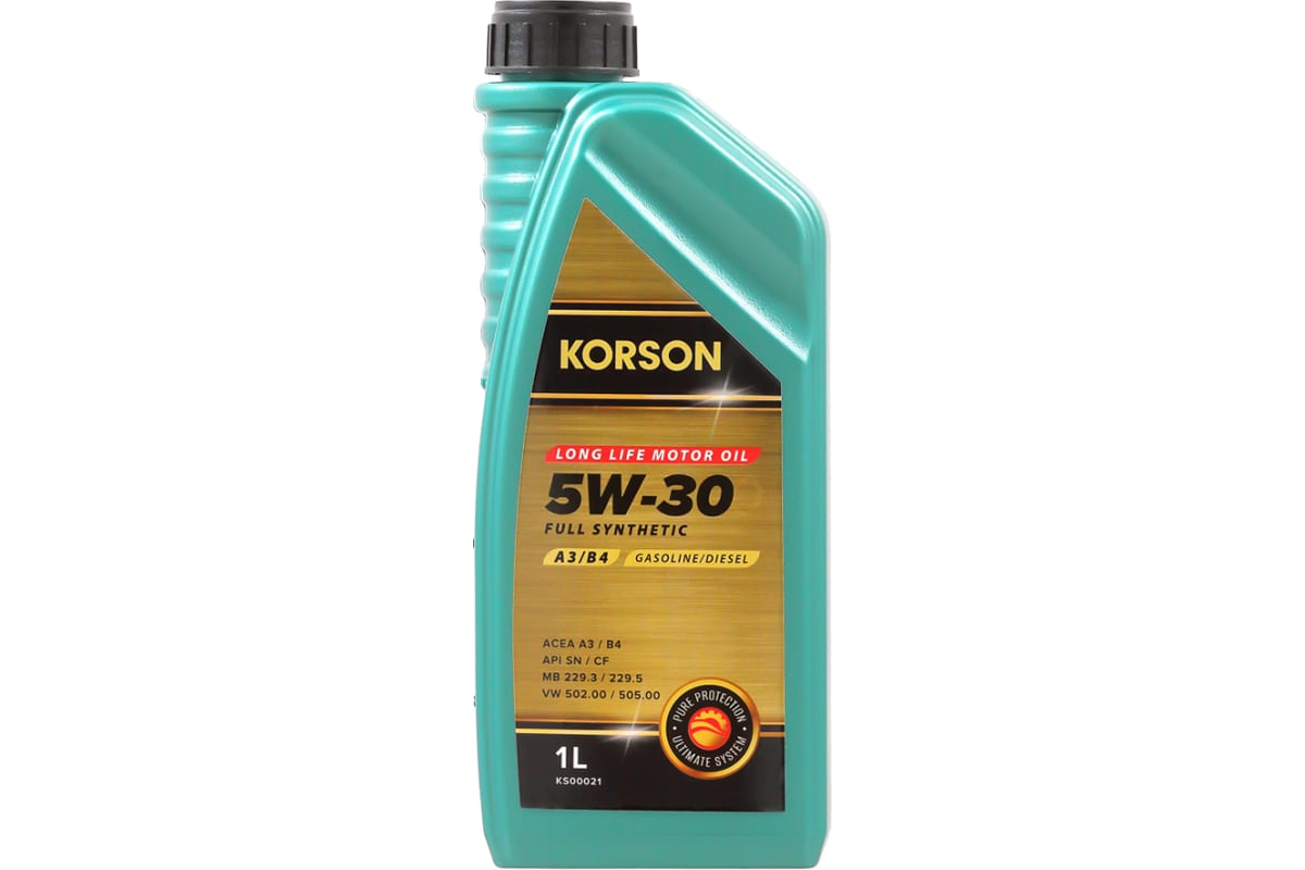 Моторное масло FULL SYNTHETIC 5W-30, синтетическое,1л.KS00011 Карсон