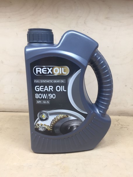 Масло трансм. REXOIL Gear Oil GL-4/5 80W90 (3л.) мин.