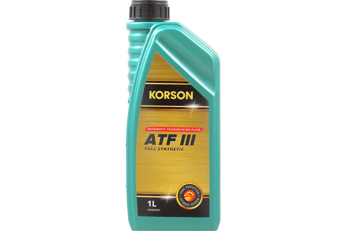 Трансмиссионное масло KORSON ATF III синтетическое, 1 л KS00061 (Корсон)