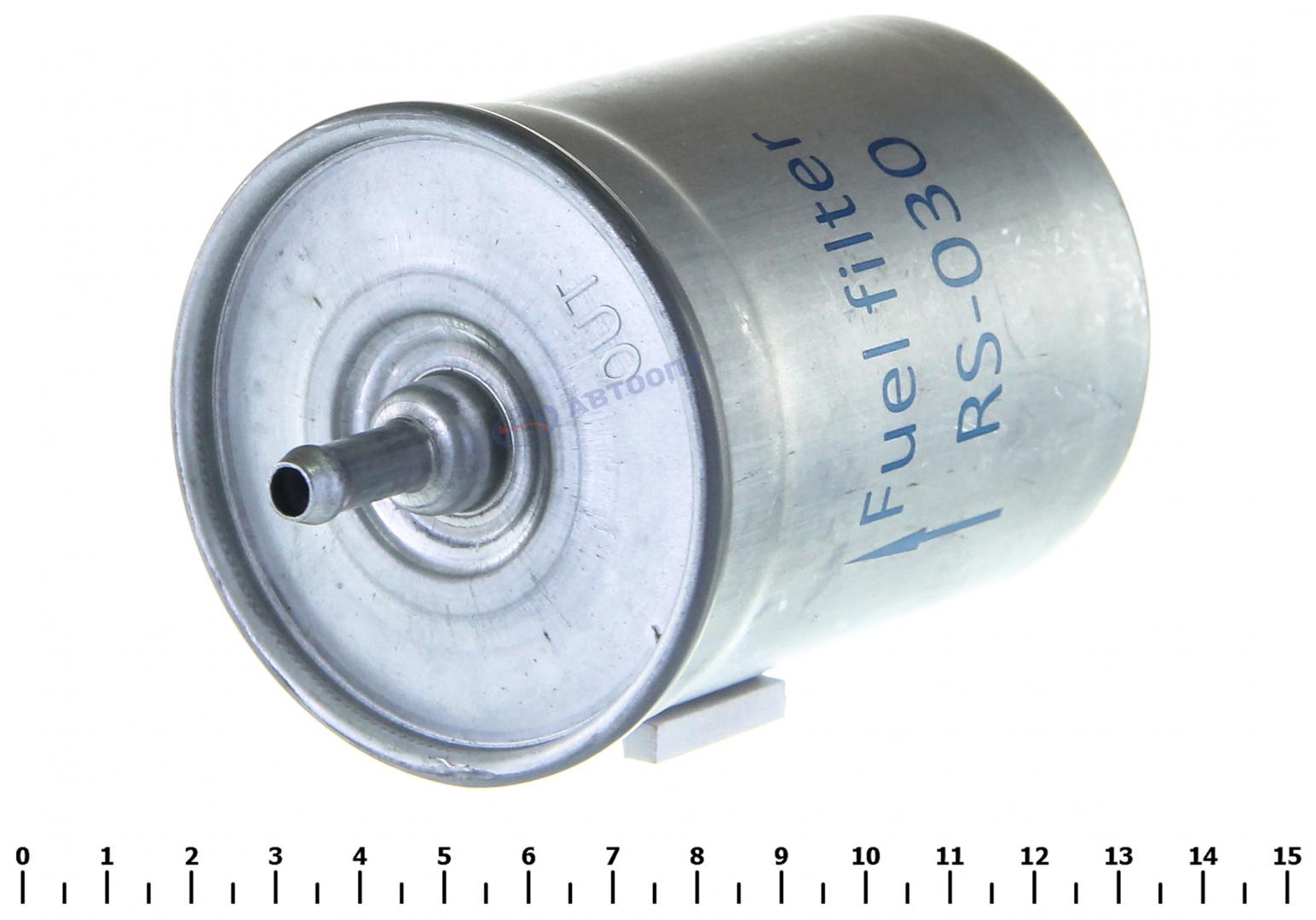Фильтр топливный для а/м ГАЗ 3110, 3302 дв. 406 (под хомут)